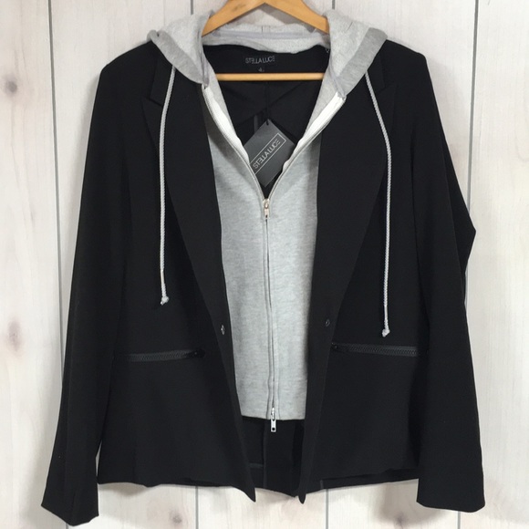 Stella Luce Convertible Blazer/Hoodie - Picture 4 of 6